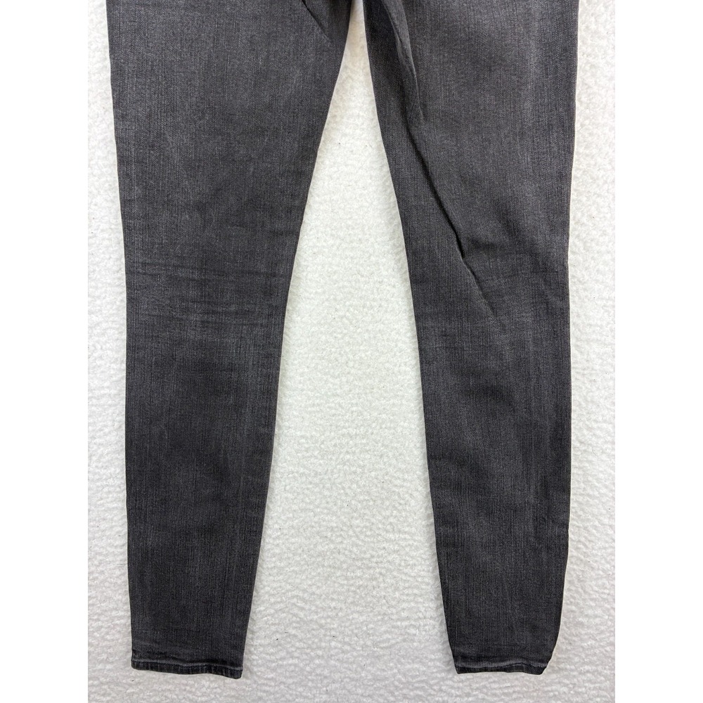 Madewell Womens 25 Skinny Skinny Jeans‎ Black Wash Distressed Denim Style B1799 - Picture 16 of 16